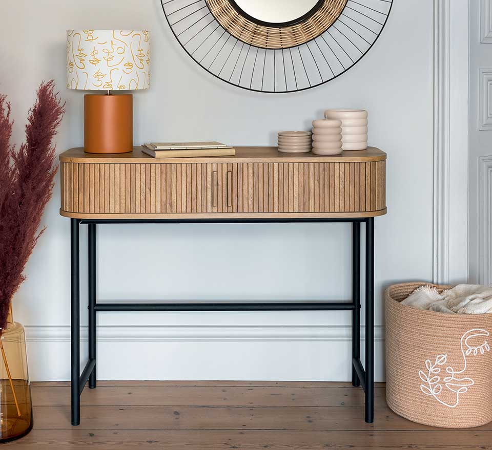 Konzolni Sto Sa Rolo Vratima Colva 2D Atmosphera Createur d Interieur