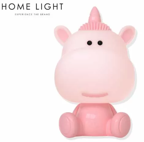 Dečija lampa sa podesivim RGB LED svetlom Unicorn Pink