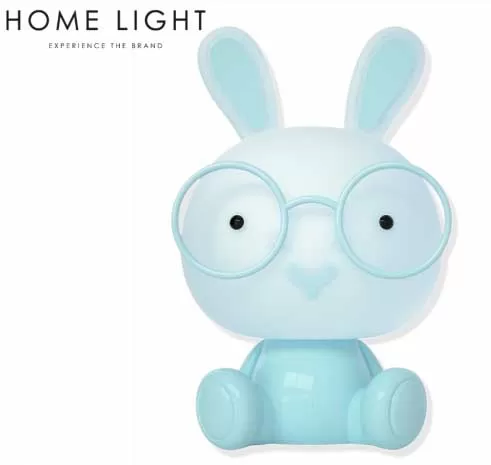 Dečija lampa sa podesivim RGB LED svetlom Beli Zeka