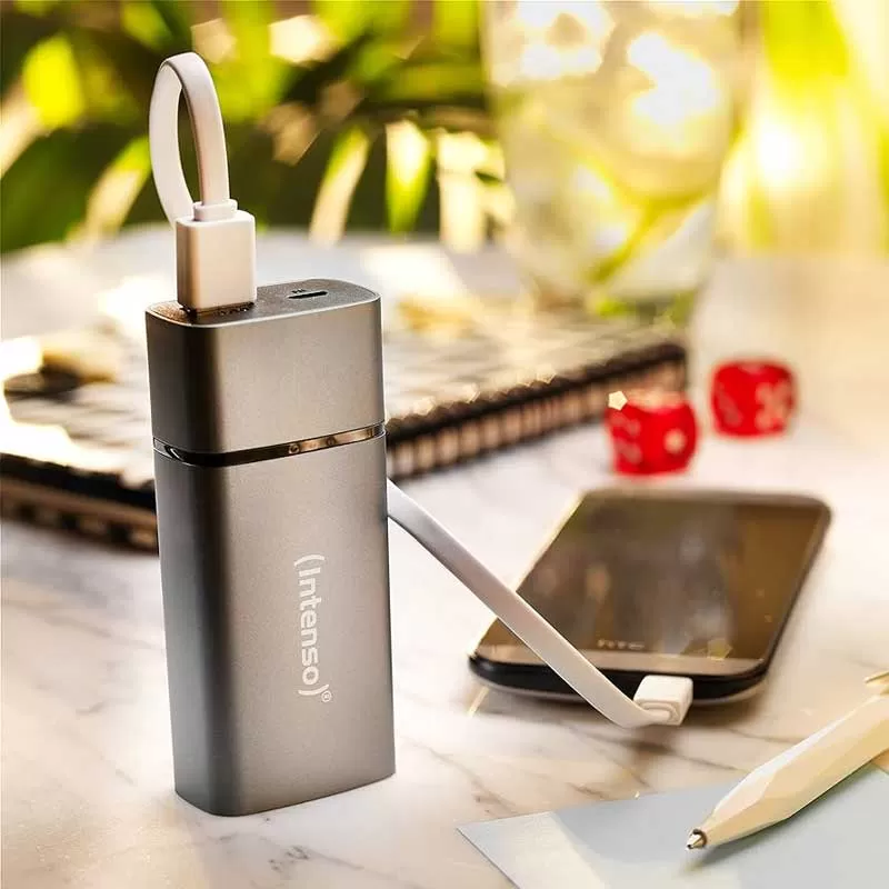Intenso PowerBank 5200mAh Baterija za punjenje mobilnih uređaja Grey