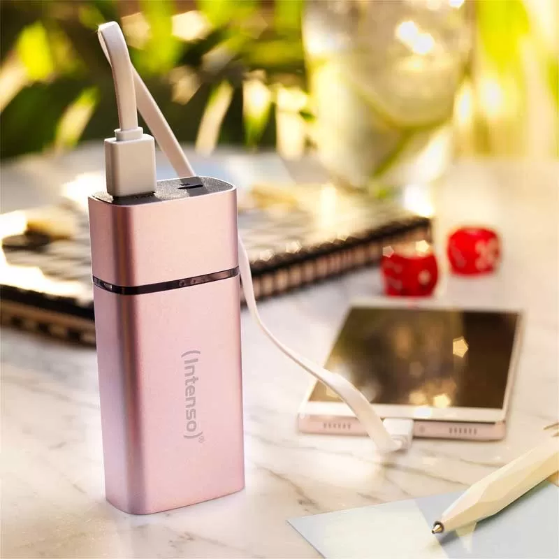 Intenso PowerBank 5200mAh Baterija za punjenje mobilnih uređaja Rose