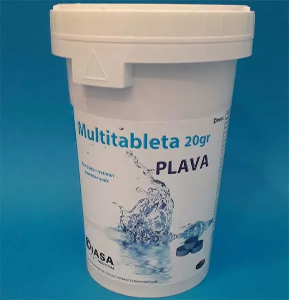 Multi tablete za tretman vode u manjim bazenima Plave