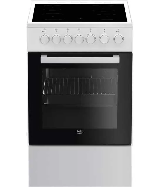 Električni šporet sa staklokeramičkom pločom Beko FSS 57100 GW