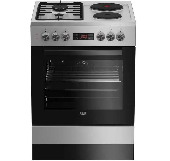 Beko Kombinovani šporet na struju i plin Sa ventilatorskom rernom FSE64320DS