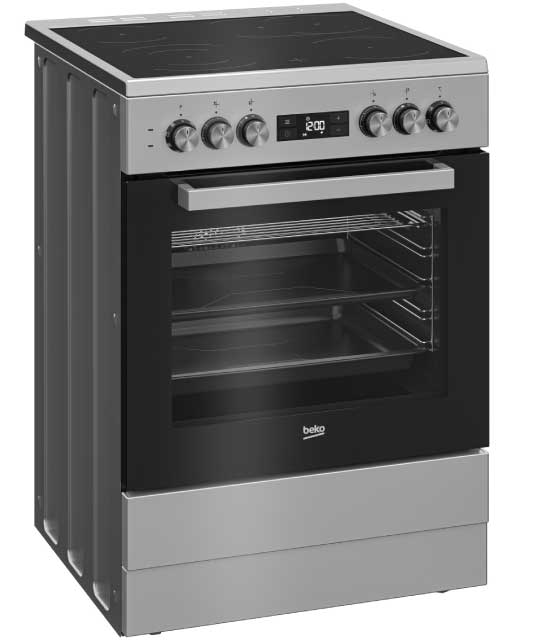 Električni šporet sa staklokeramičkom pločom Beko FSM 67320 GSS