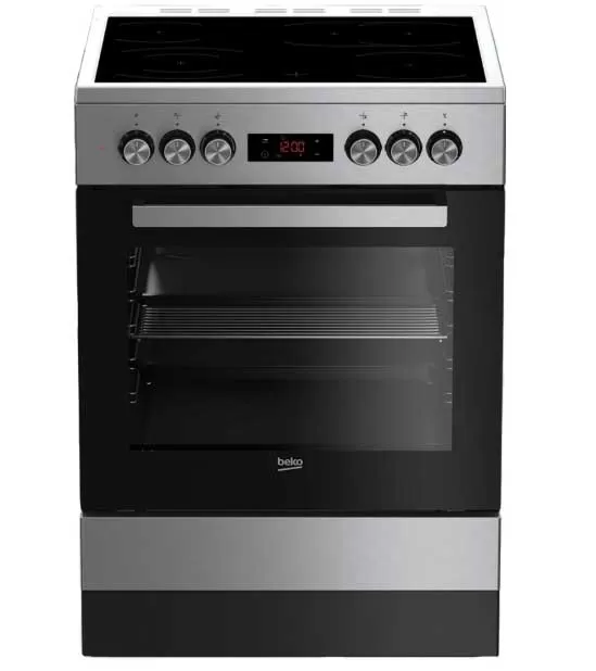 Električni šporet sa staklokeramičkom pločom Beko FSM 67320 GXS