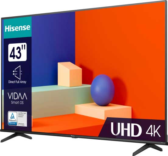 Hisense 4K Ultra HD Smart televizor 43 inča 43A6K