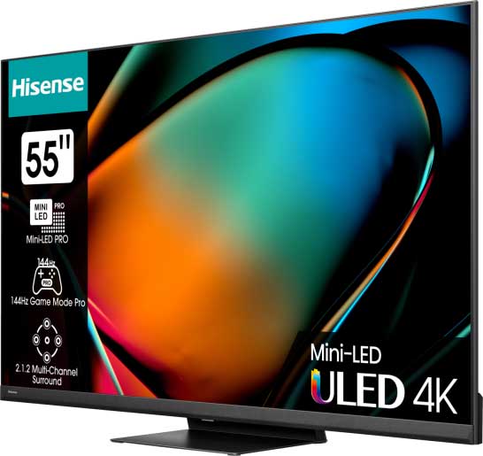 Hisense ULED Smart televizor 55 inča 4K Ultra HD 55U8KQ - Image 1