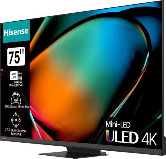 Hisense ULED Smart televizor 75 inča 4K Ultra HD 75U8KQ