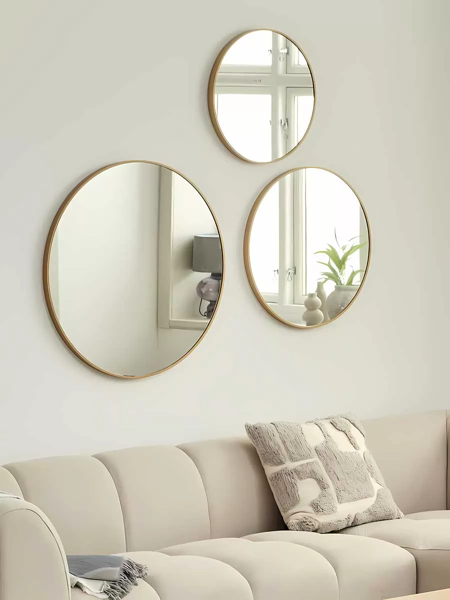 Ukrasna Ogledala - 3 Komada u Paketu 45,55,70 cm