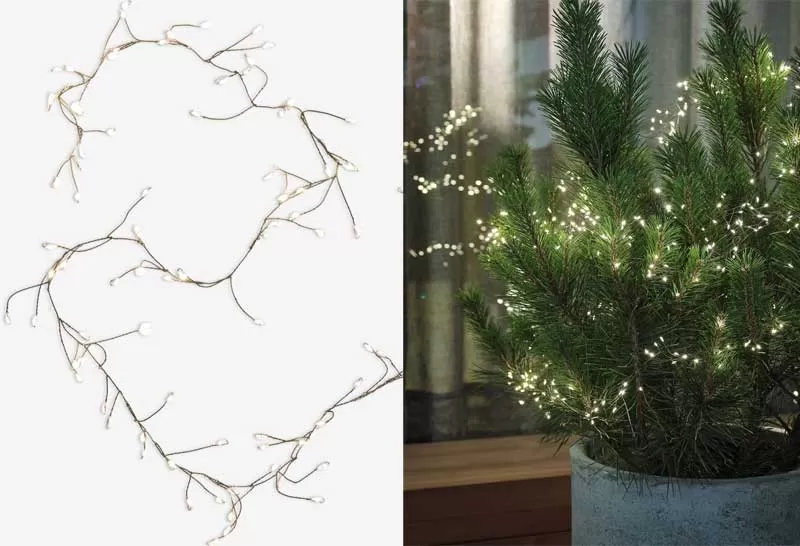 Novogodišnje lampice u formi grozda 600LED