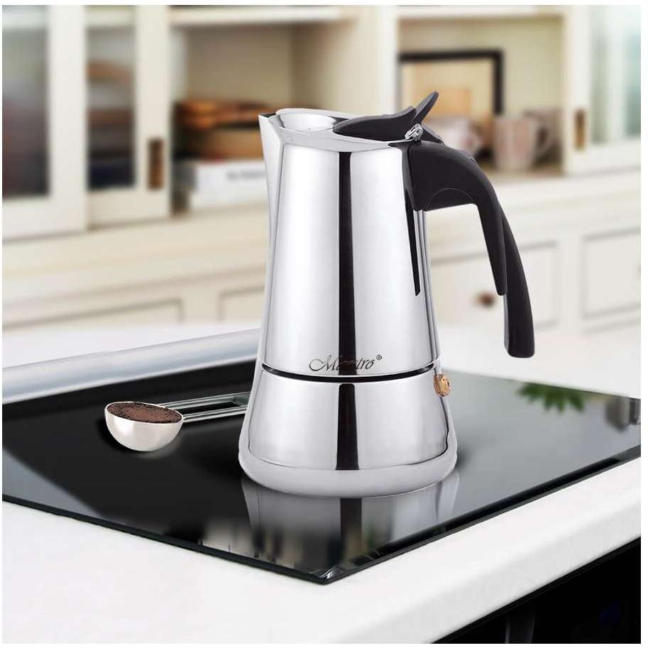 MAESTRO MR1660-6 DŽEZVA ZA ESPRESSO KAFU 6 ŠOLJICA 300ML