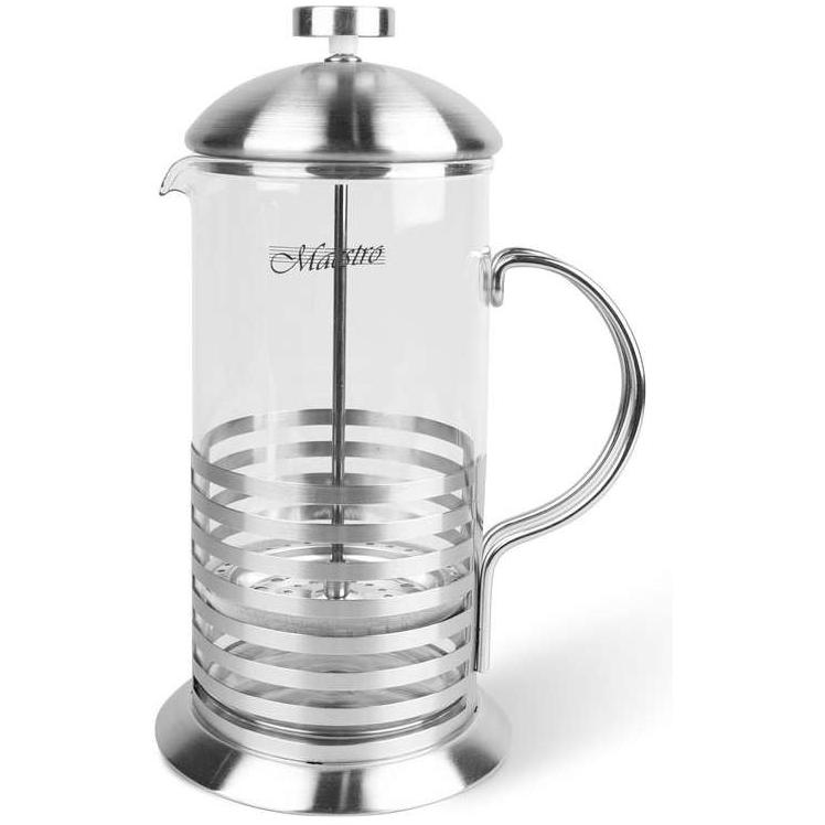 MAESTRO MR1664-1000 FRENCH PRESA STAKLO METAL 1L