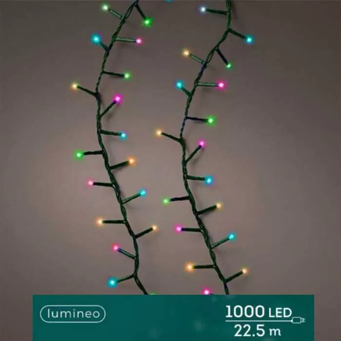 Lumineo Šarene LED lampice 1000 LED 49.5472