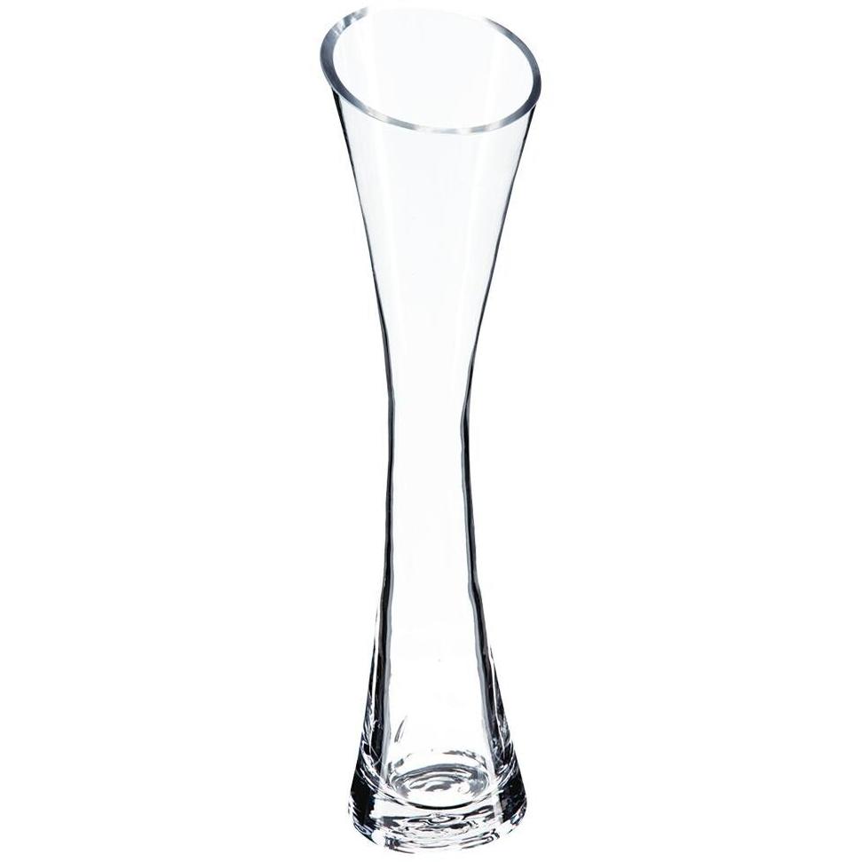 Atmosphera Vaza Soliflore H30 Staklo Transparent