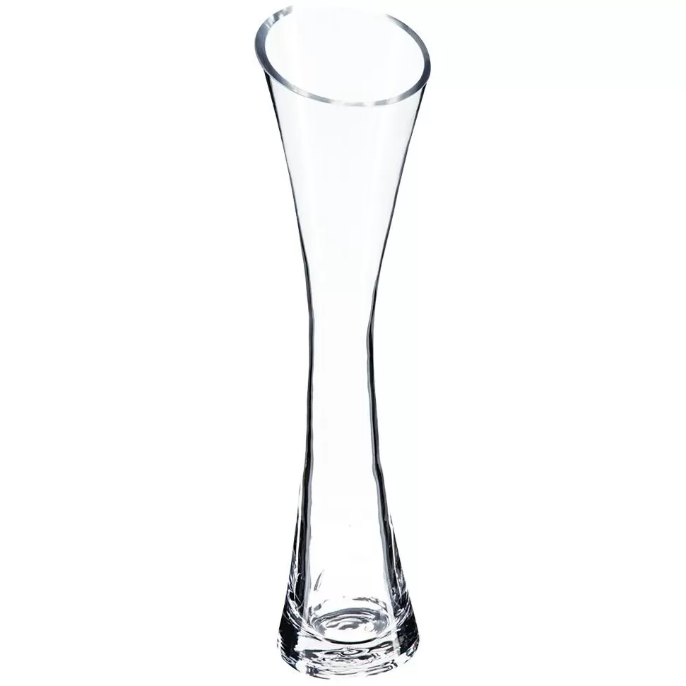 Atmosphera Vaza Soliflore H30 Staklo Transparent