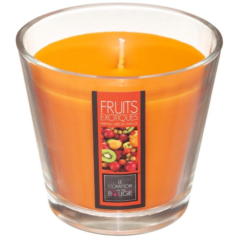 Atmosphera Sveća 190 grama Staklo - vosak - Narandžasta