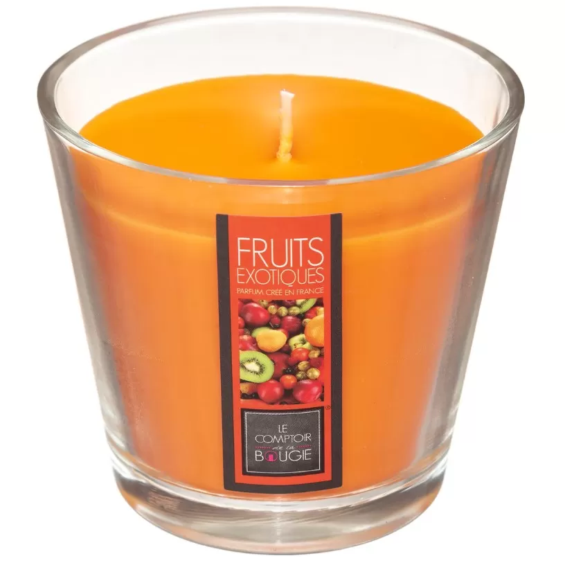 Atmosphera Sveća 190 grama Staklo - vosak - Narandžasta