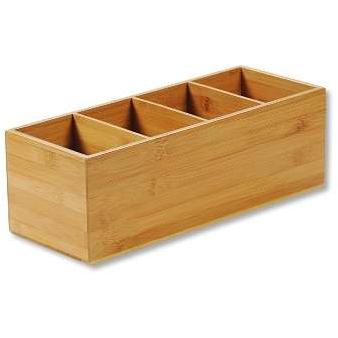 Kutija za escajg sa 4 pregrade Bambus Kesper 70850