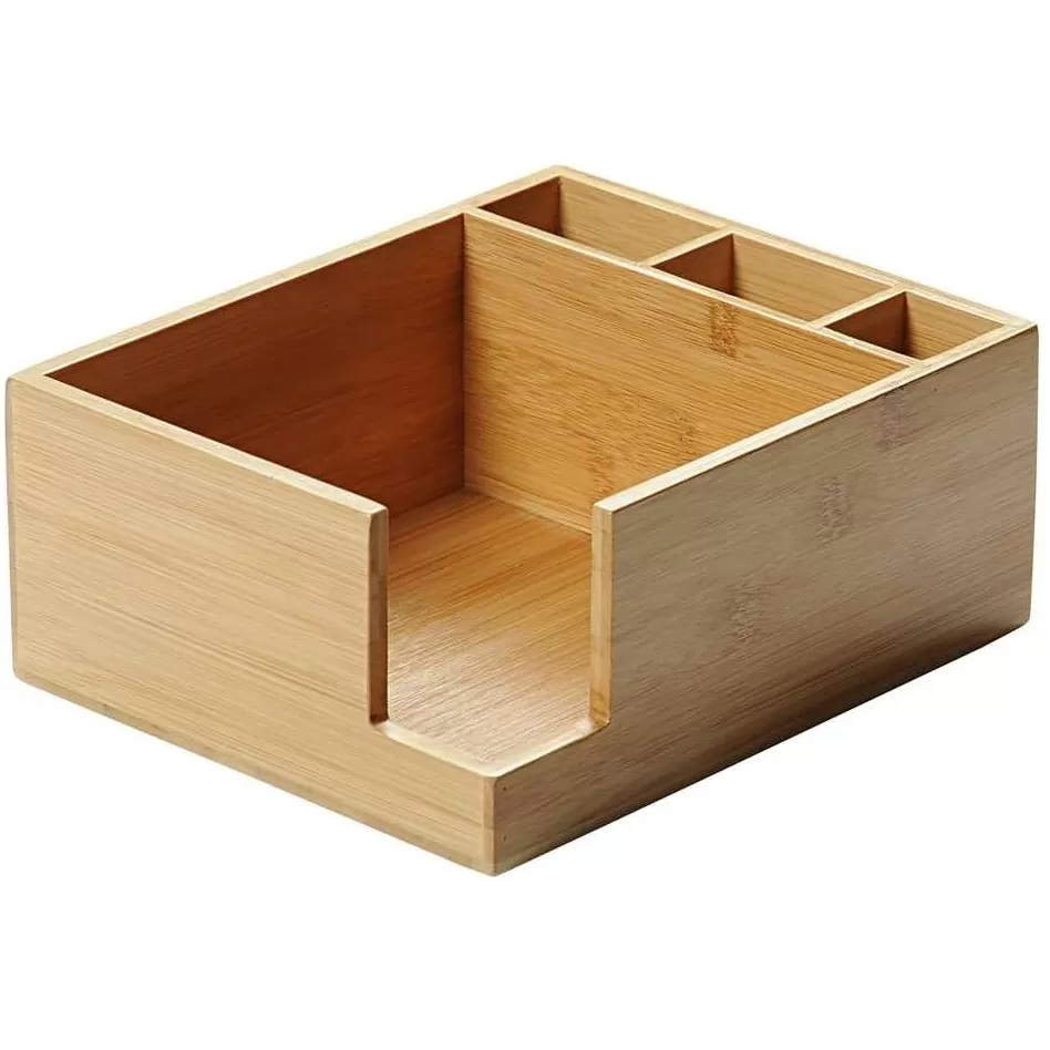 Kutija za escajg i salvete sa 4 pregrade Kesper 70852