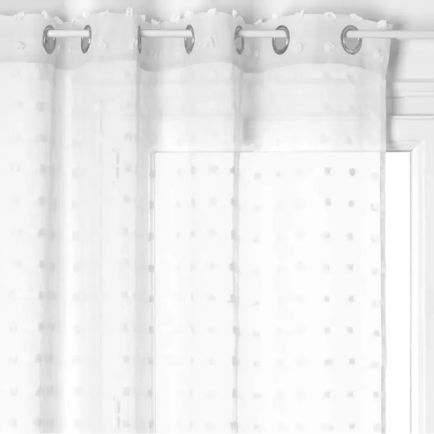 Atmosphera Zavesa Lily 140x240cm Poliester Bela