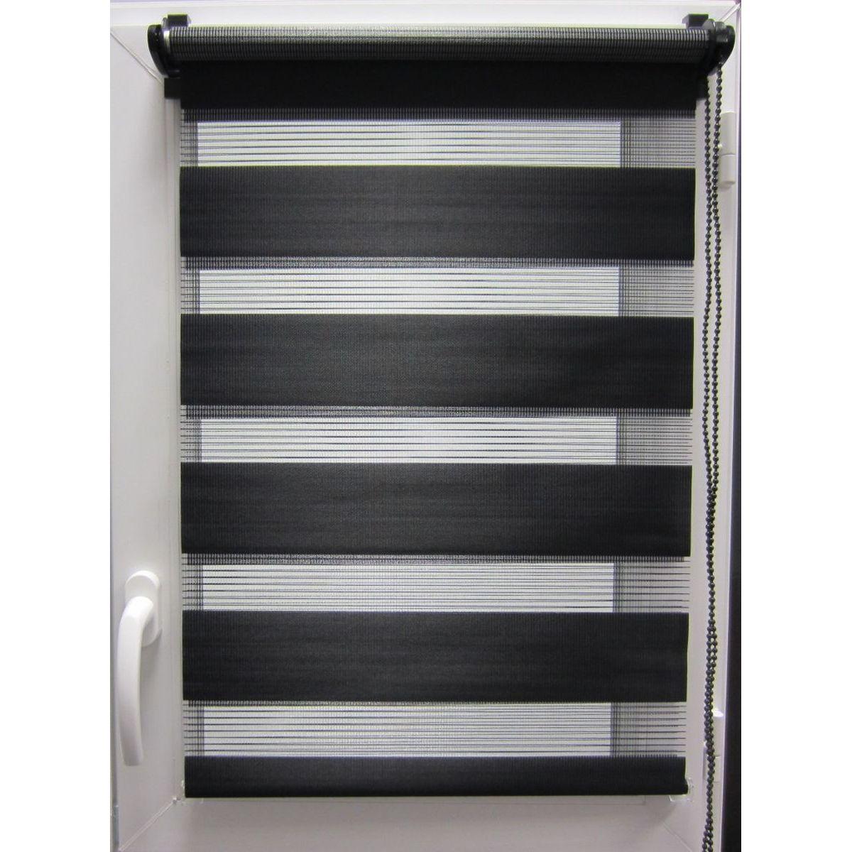 Luance Zebra Roletna 90x180 cm Crna