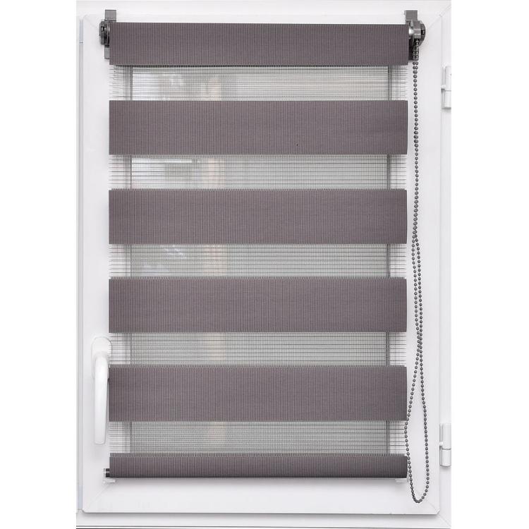 Luance Zebra Roletna 150x180 Cm Tamno Siva