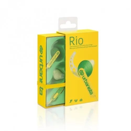 Urbanista Rio žute žičane slušalice