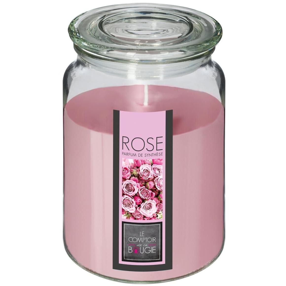 Atmosphera Sveca 10x14,5 Cm Staklo/vosak Roza