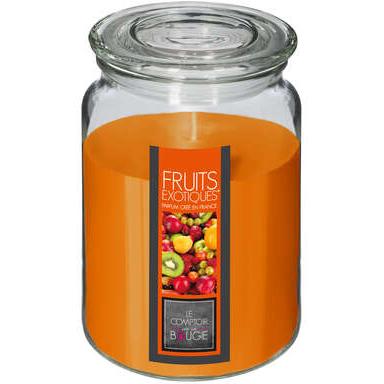 Atmosphera Sveca 10x14,5 Cm Staklo/vosak Narandzasta