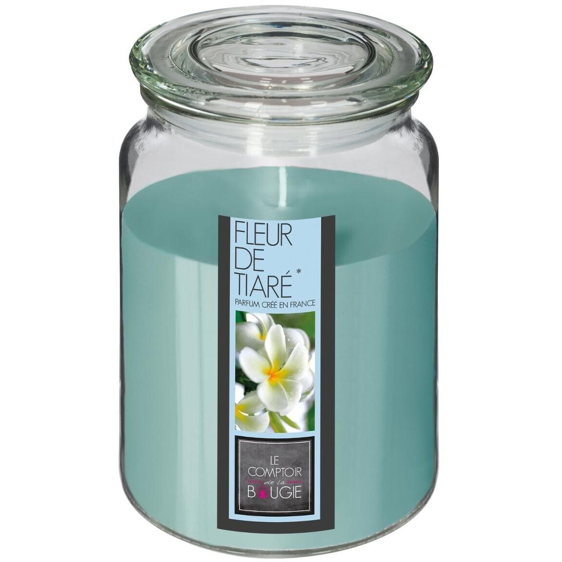 Atmosphera Sveca 10x14,5 Cm Staklo/vosak Svetlo Plava