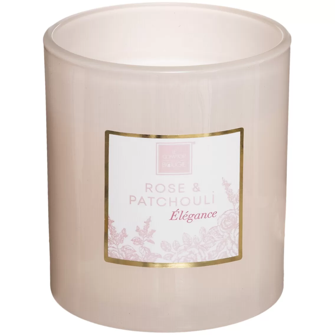 Atmosphera Sveca 8x9cm Vosak/staklo Roza