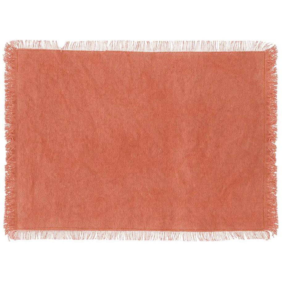 Secret De Gourmet Stoni Podmetac Maha 45x30 Cm Pamuk Terracotta