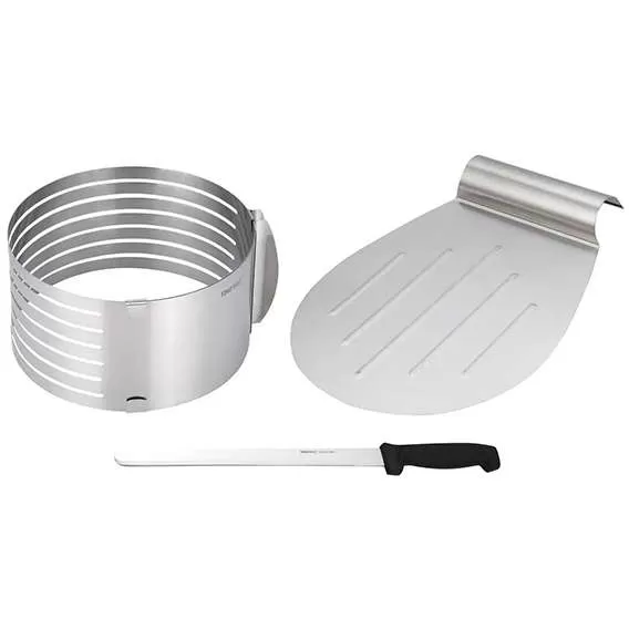 Kinghoff Modla za tortu sa nožem i plehom za sečenje KH1269