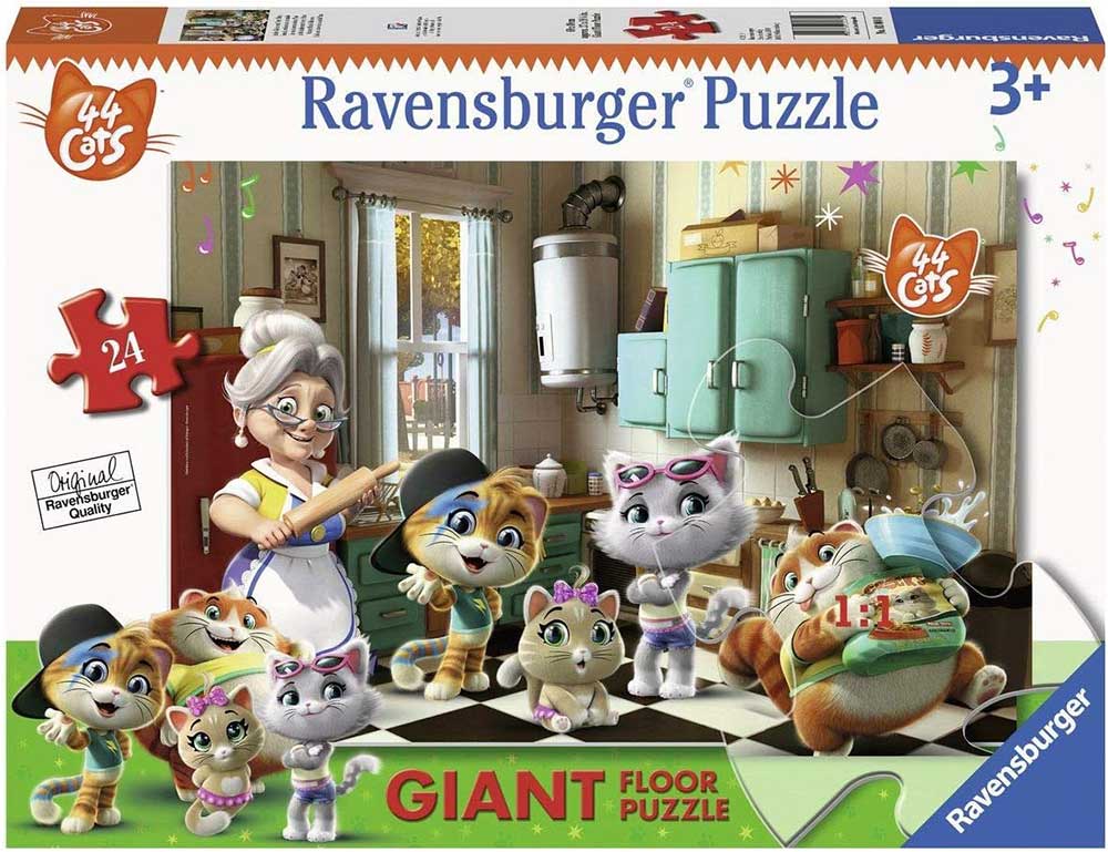 Velike podne puzle 24 dela - 44 Cats Ravensburger 03004