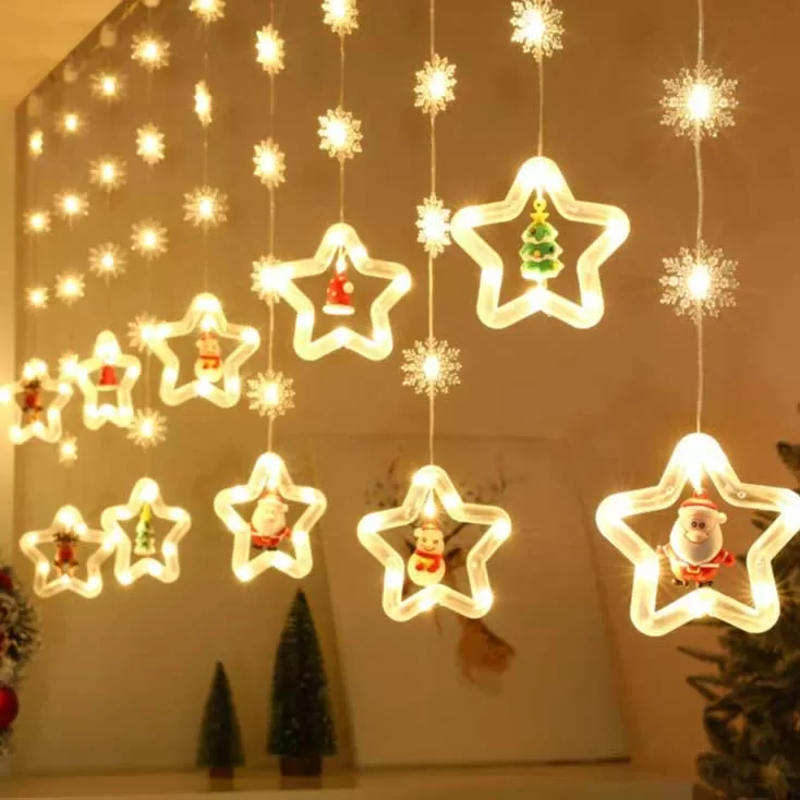 Dekorativne novogodišnje lampice Zvezde Modee C3005