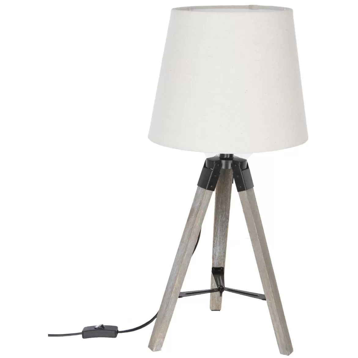 Atmosphera Lampa 26x58cm Poliester/abs/metal Slonova Kost
