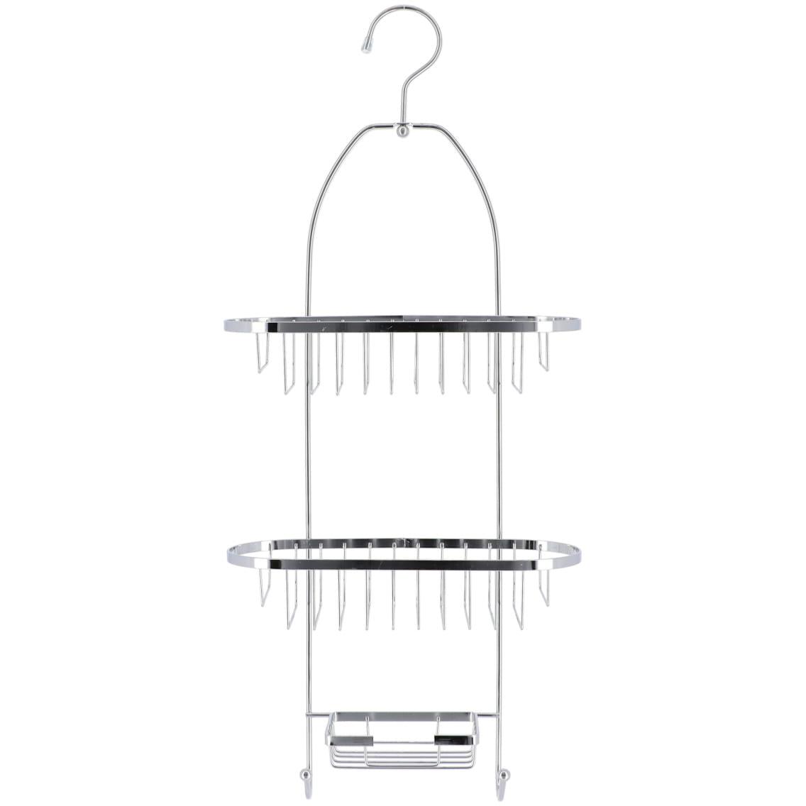 Tendance Viseća Polica 26x11x63cm Metal Hrom - Image 1