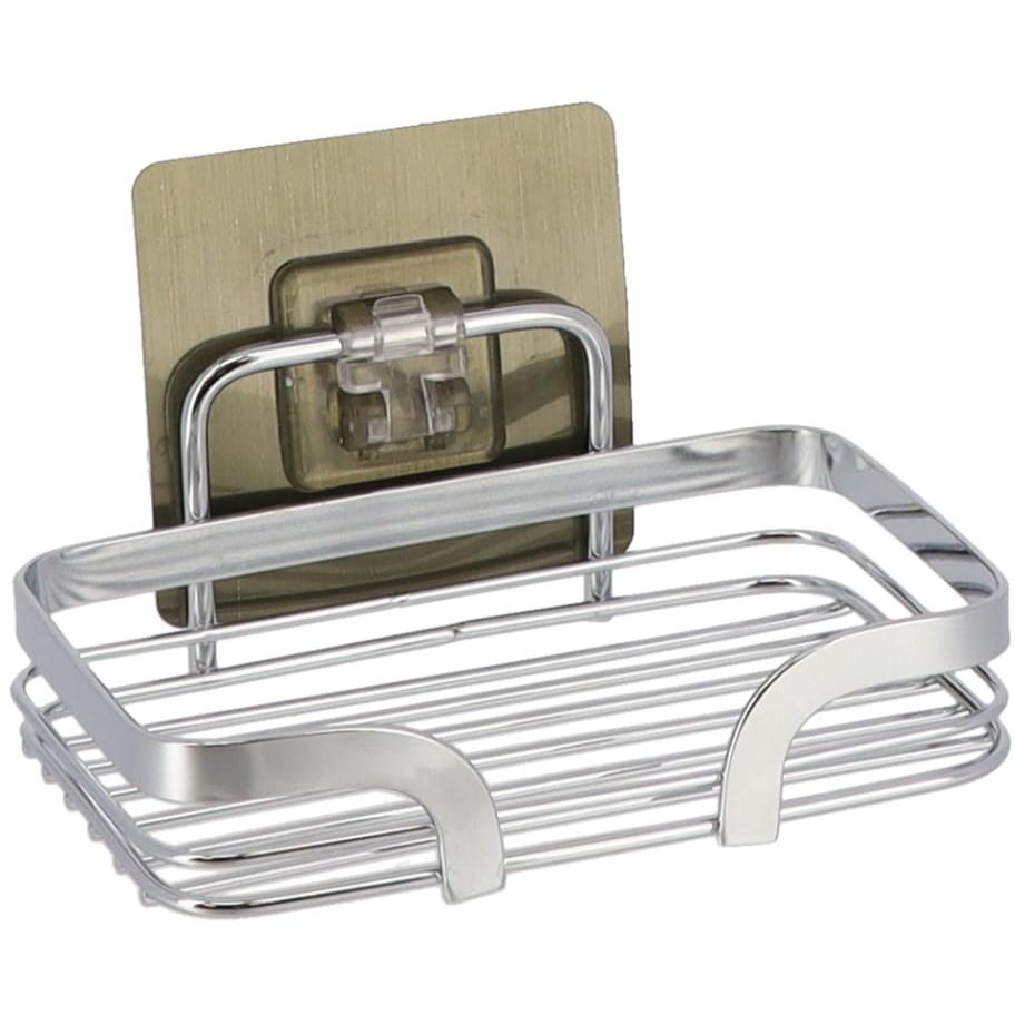 Tendance Držač Sapuna 10x14x9,5cm Na Lepljenje Hrom