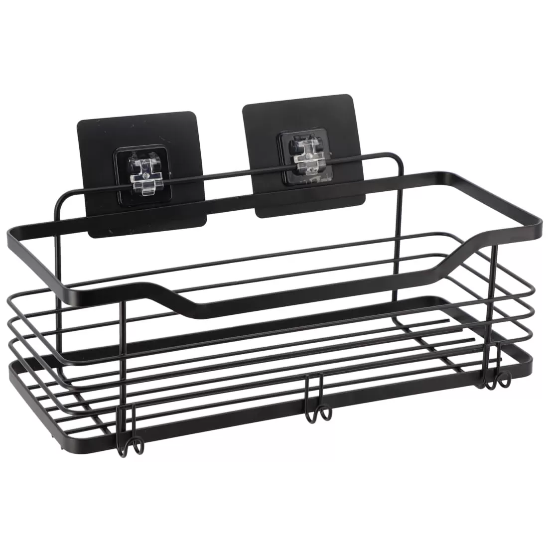 Tendance Zidna Žičana Polica Samolepljiva 3m 31 X 15,5 X 16,5 Metal Crna