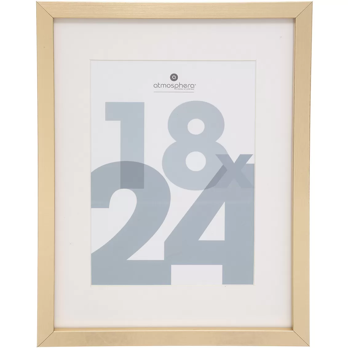 Atmosphera Ram Za Slike 18,8x1,8x25,8cm Mdf/metal Zlatna