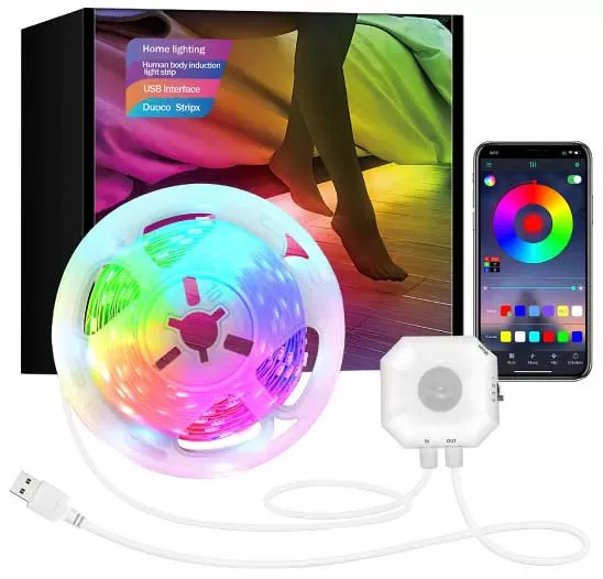 Smart RGB LED traka sa senzorom za aktivaciju 3m