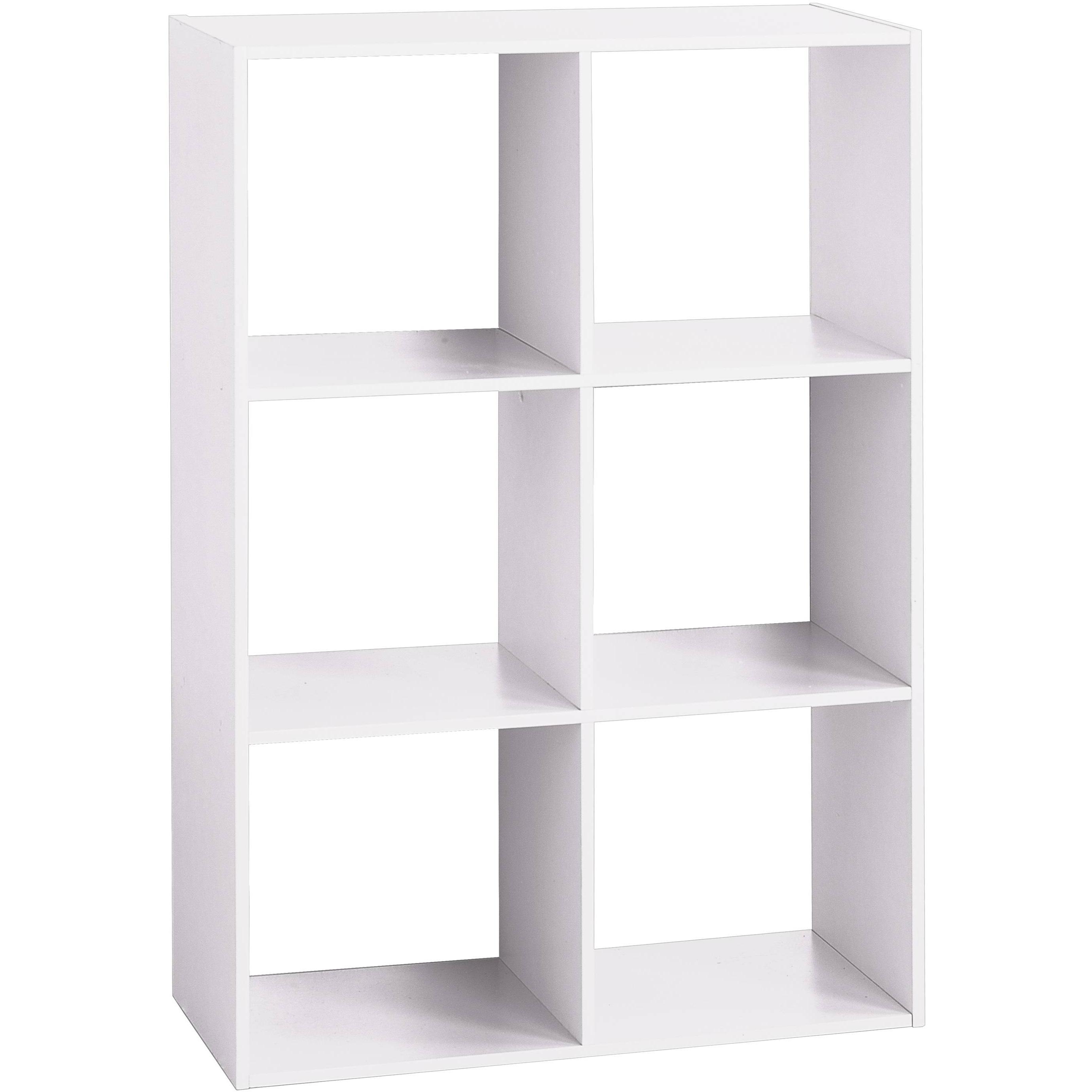 Five Polica Sa 6 Nivoa 67.6 x 32 x 100.5 cm Drvo Bela