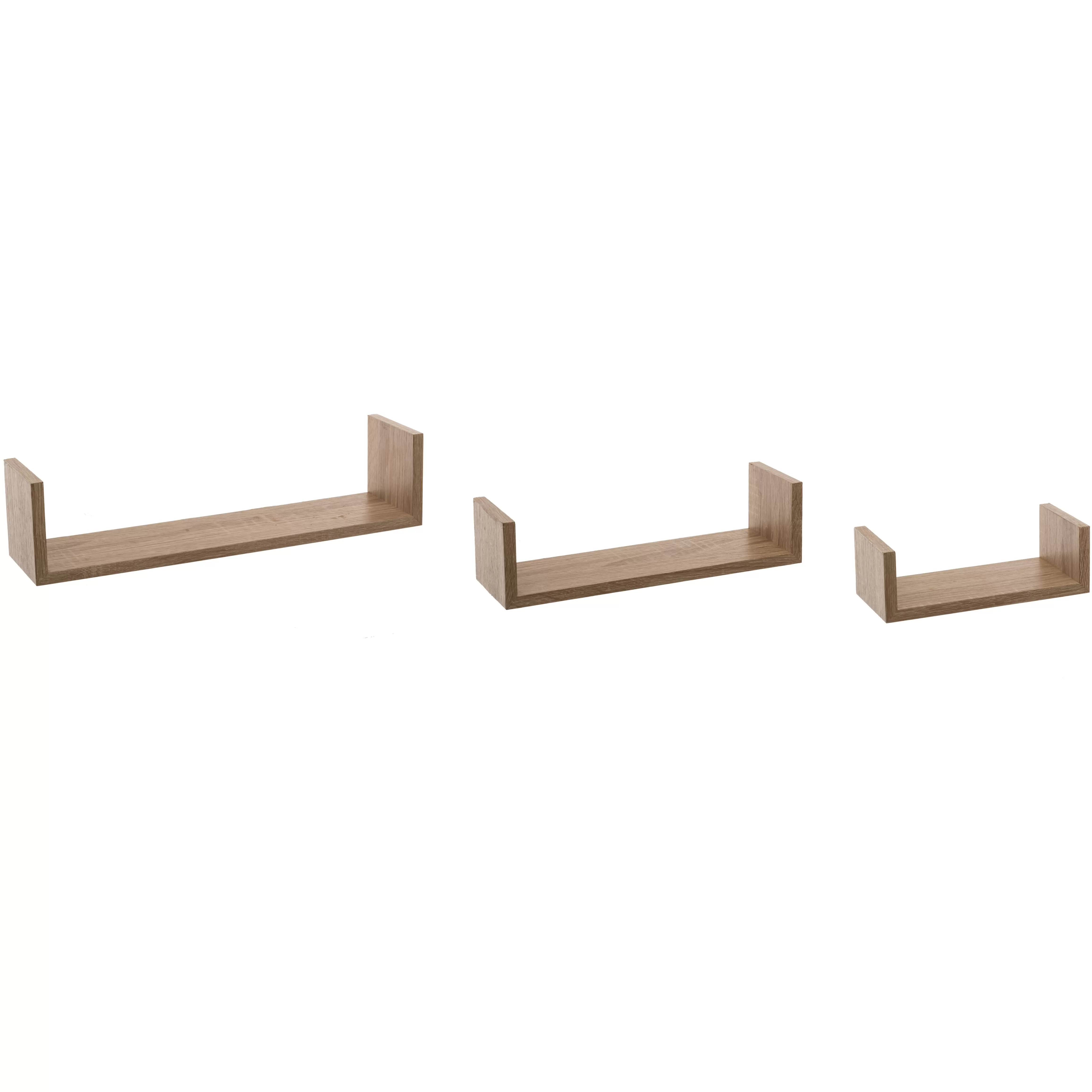 Komplet Zidnih Polica - 3 Komada