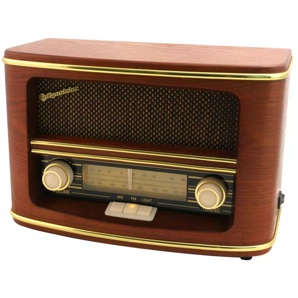 Roadstar Radio prijemnik sa drvenim kućištem RSHRA1500