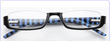 Prontoleggo Look naočare, crno-plave + 3.50