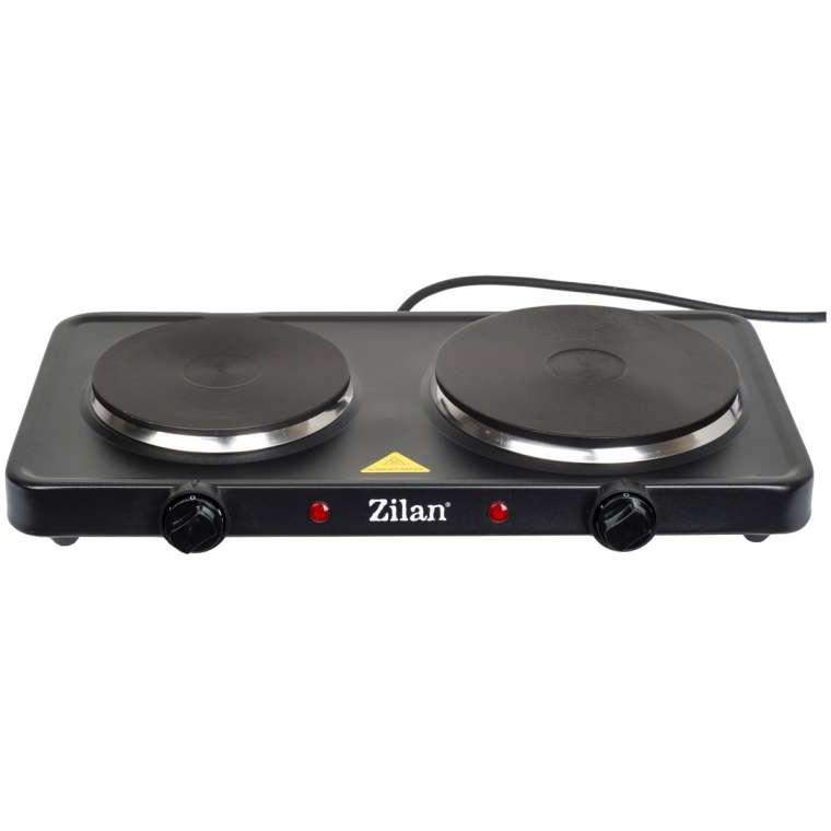 Zilan Električni rešo sa dve ringle 15,5 i 18,5cm 2500W Crni