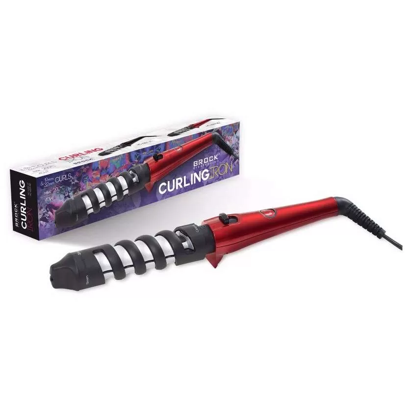 Brock Stajler za spiralne lokne 19-32mm Crveni