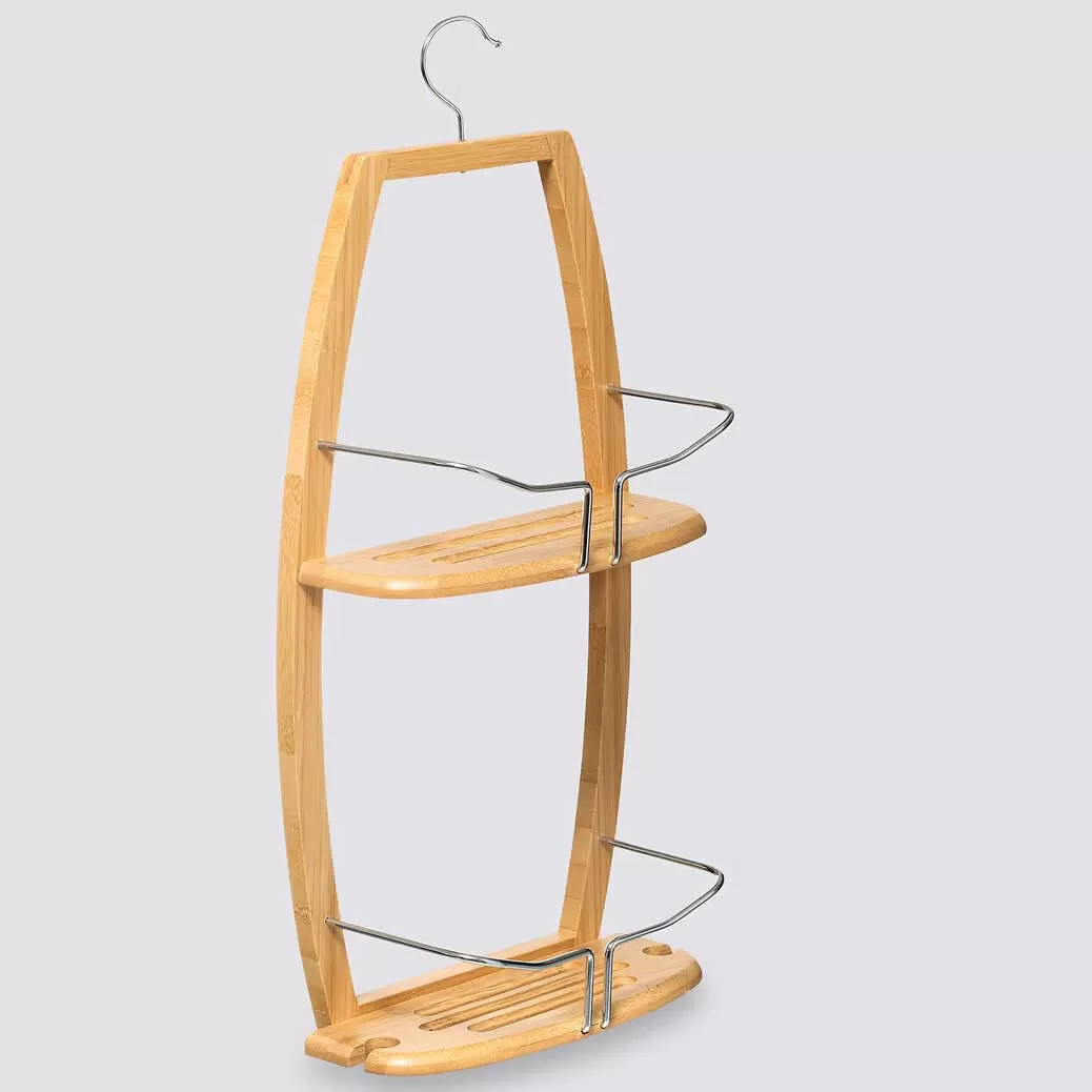 Viseća Polica od Bambusa Za Tuš Kabinu 5five Simply Smart