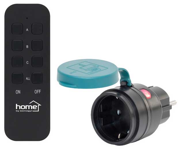 Strujna utičnica sa daljinskim upravljačem THO2311